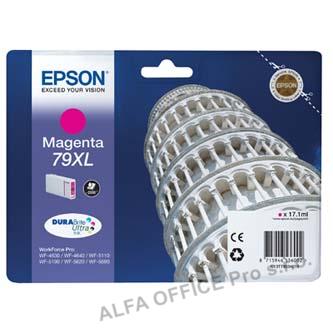 Epson originální ink C13T79034010, 79XL, XL, magenta, 2000str., 17ml, 1ks, Epson WorkForce