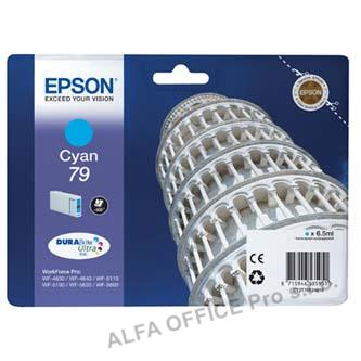 Epson originální ink C13T79124010, 79, L, cyan, 800str., 7ml, 1ks, Epson WorkForce Pro WF-