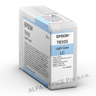 Epson originální ink C13T850500, light cyan, 80ml, Epson SureColor SC-P800