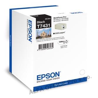 Epson originální ink C13T866140, T8661, XL, black, 2500str., 55,8ml, 1ks, Epson WorkForce