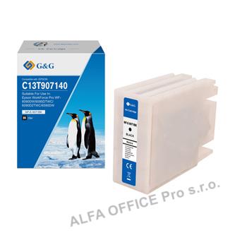  G&G kompatibilní ink s C13T907140, black, NP-E-9071BK, pro Epson WorkForce Pro W 