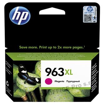 HP originální ink 3JA28AE#301, HP 963, magenta, blistr, 1600str., 22.92ml, high capacity, 