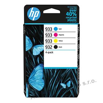 HP originální ink 6ZC71AE, HP 932/933, CMYK, multipack, HP Officejet 6600, 6700,
