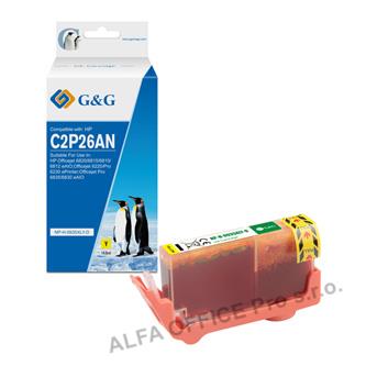 G&G kompatibilní ink s C2P26AE, yellow, 825str., NH-H-0935XLY, pro HP Officejet