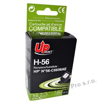UPrint kompatibilní ink s C6656AE, black, 25ml, H-56B, pro HP DeskJet 450, 5652, 5150, 585