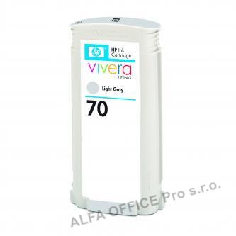 HP originální ink C9451A, HP 70, light grey, 130ml, HP Designjet Z3100, Z2100