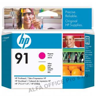 HP originální tisková hlava C9461A, HP 91, magenta/yellow, HP DesignJet Z6100