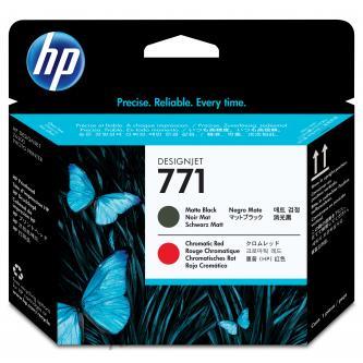 HP originální tisková hlava CE017A, HP 771, matte black/chromatic red, HP HP Designjet Z62