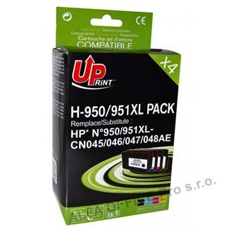 UPrint kompatibilní ink s CN045AE, CN045AE, HP 950XL/951XL, 1xblack/1xcyan/1xmagenta/1xyel