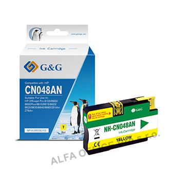  G&G kompatibilní ink s CN048AE, yellow, 1500str., NP-H-0951XLY(HP950XL, pro HP O 