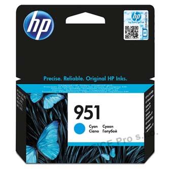 HP originální ink CN050AE, HP 951, cyan, 700str., pro HP Officejet Pro 251, 276, 8100, 860