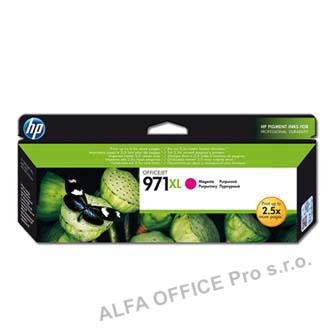 HP originální ink CN627AE, magenta, 6600str., HP 971XL, HP Officejet Pro X451dn, X451dw, X