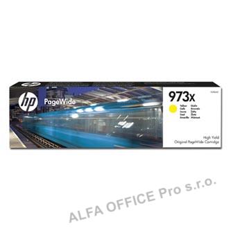 HP originální ink F6T83AE, HP 973X, yellow, 7000str., 82ml, HP PageWide Pro 452, Pro 477