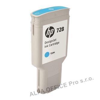 HP originální ink F9K17A, HP 728, cyan, 300ml, HP DesignJet T730, T830