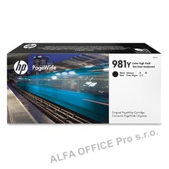 HP originální ink L0R16A, HP 981Y, black, 20000str., 343.5ml, extra high capacity, HP Page