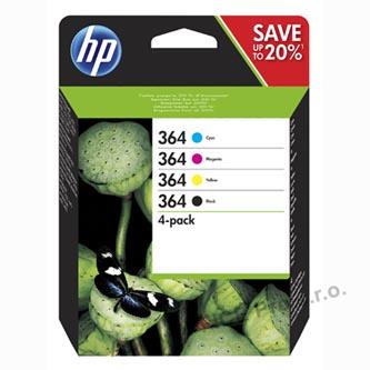 HP originální ink N9J73AE, HP 364 Combo pack, CMYK, blistr, HP Combo-pack,B8550,C5380,D546