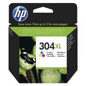 HP originální ink N9K07AE, HP 304XL, Tri-color, blistr, 300str., 7ml, HP DeskJet 2620,2630