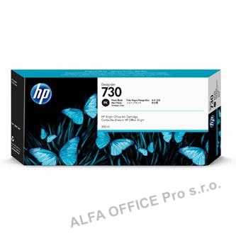 HP originální ink P2V73A, HP 730, photo black, 300ml, HP HP DesignJet T1700 44 printer ser