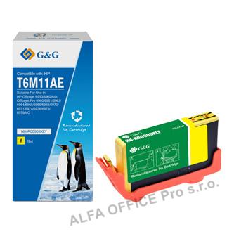  G&G kompatibilní ink s T6M11AE, yellow, 825str., NH-R00903XLY, pro HP Officejet 