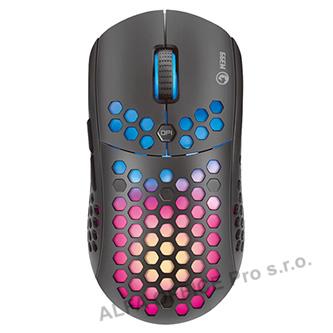  Marvo Myš M399, 6400DPI, optická, 6tl., 1 kolečko, drátová USB, černá, herní, po 