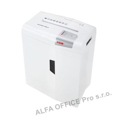 Skartovací stroj HSM ShredStar X6Pro White, stupeň utajení P-5 (příčný řez 2x15 mm)