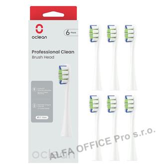 Oclean náhradní hlavice Professional Clean P1C1 W06, bílé