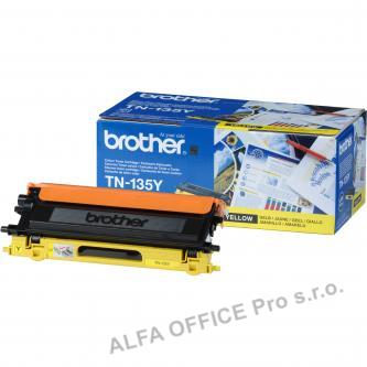 Brother originální toner TN135Y, yellow, 4000str., Brother HL-4040CN, 4050CDN, DCP-9040CN,