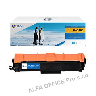  G&G kompatibilní toner s TN247C, cyan, 2300str., NT-PB247C, pro Brother DCP-L351 