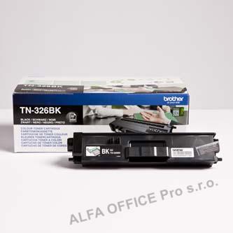 Brother originální toner TN-326BK, black, 4000str., Brother HL-L8350CDW, DCP-L8400CDN