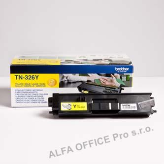 Brother originální toner TN-326Y, yellow, 3500str., Brother HL-L8350CDW, DCP-L8400CDN