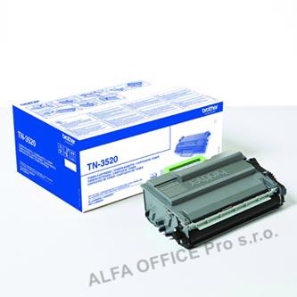 Brother originální toner TN3520, black, 20000str., Brother HL-L6400DW