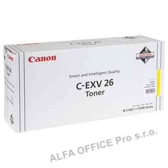 Canon originální toner CEXV26, yellow, 6000str., 1657B006, 1657B011, Canon iR-1021l