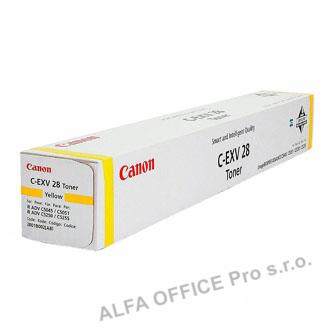 Canon originální toner CEXV28, yellow, 38000str., 2801B002, Canon iR-C5045, 5051