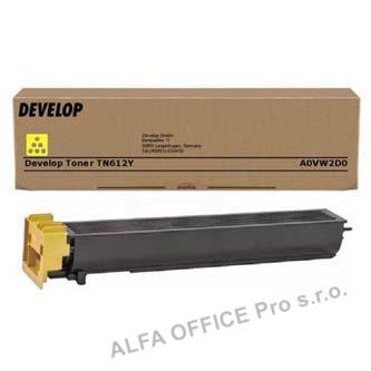 Develop originální toner A0VW2D0, yellow, 26500str., TN-612Y, Develop Ineo +6501