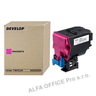 Develop originální toner A0X53D5, magenta, 5000str., TNP51M, Develop Ineo +3110