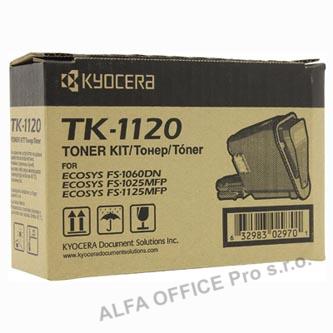 Kyocera originální toner TK1120, black, 3000str., 1T02M70NX0, Kyocera FS1060DN