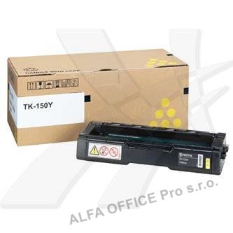  Kyocera originální toner TK150Y, yellow, 6000str., 1T05JKANL0, Kyocera FS-C1020M 