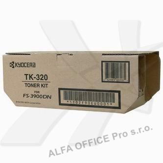 Kyocera originální toner TK320, black, 15000str., 1T02F90EU0, Kyocera FS-3900DN, 4000DN