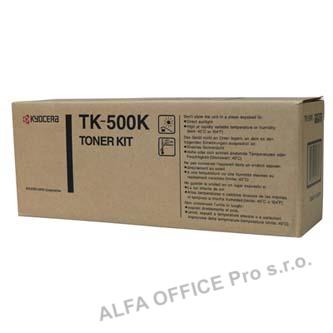 Kyocera originální toner TK500K, black, 8000str., Kyocera FS-C5016N