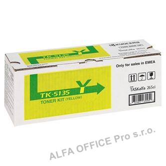 Kyocera originální toner TK-5135Y, yellow, 5000str., 1T02PAANL0, Kyocera TASKalf