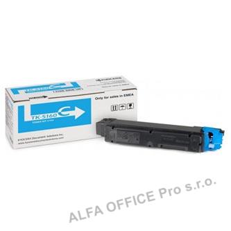 Kyocera originální toner TK-5160C, cyan, 12000str., 1T02NTCNL0, Kyocera ECOSYS P