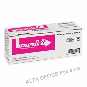 Kyocera originální toner TK-5160M, magenta, 12000str., 1T02NTBNL0, Kyocera ECOSY
