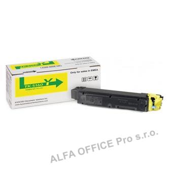 Kyocera originální toner TK-5160Y, yellow, 12000str., 1T02NTANL0, Kyocera ECOSYS