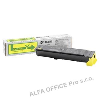 Kyocera originální toner 1T02R4ANL0, yellow, 7000str., TK-5195Y, Kyocera TASKalf