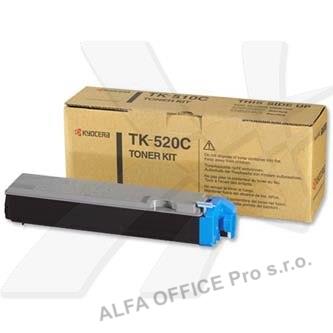 Kyocera originální toner TK520C, cyan, 4000str., 1T02HJAEU0, Kyocera FS-C5015N