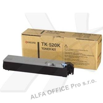 Kyocera originální toner TK520K, black, 6000str., 1T02HJ0EU0, Kyocera FS-C5015N