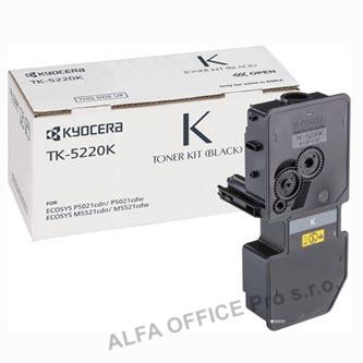 Kyocera originální toner TK-5220B, black, 1200str., 1T02R90NL1, Kyocera 5521, 55