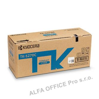 Kyocera originální toner TK-5270C, cyan, 6000str., 1T02TVCNL0, Kyocera ECOSYS M6