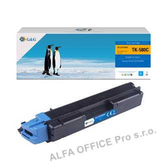 G&G kompatibilní toner s TK580C, cyan, 2800str., NT-CKTK580C, pro Kyocera FS- C5