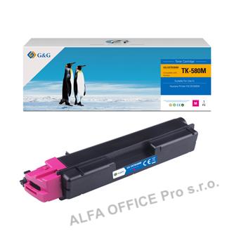 G&G kompatibilní toner s TK580M, magenta, 2800str., NT-CKTK580M, pro Kyocera FS-